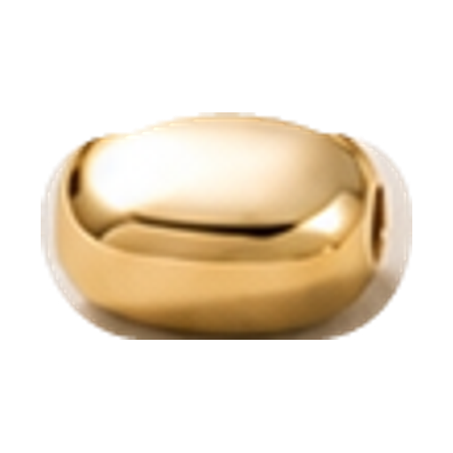 Gold Rondelle Spacer